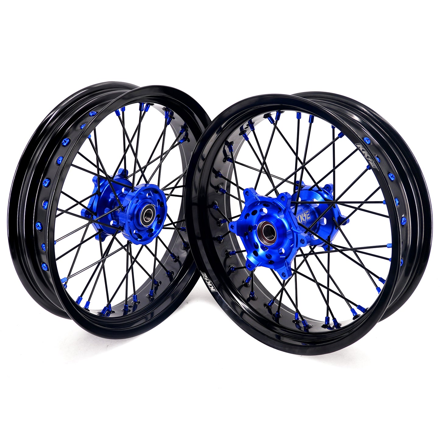 KKE 3.5/4.25*17" Supermoto Wheels Rims For YAMAHA WR250F 2001-2019 WR450F 2003-2018