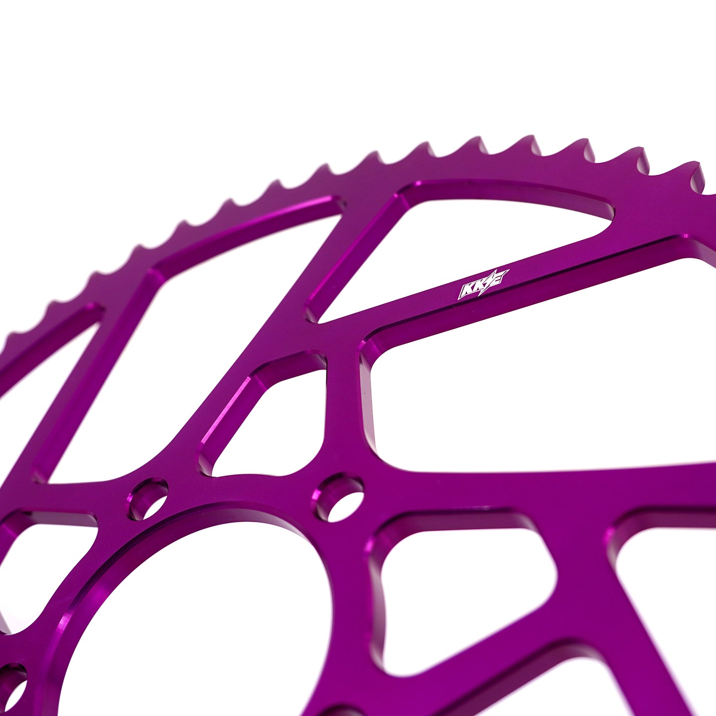 KKE Pink Purple Black Red and Blue Color Option of 58T Aluminum Sprocket For Sur Ron Light Bee-X For Segway, For Rawrr Mantis X