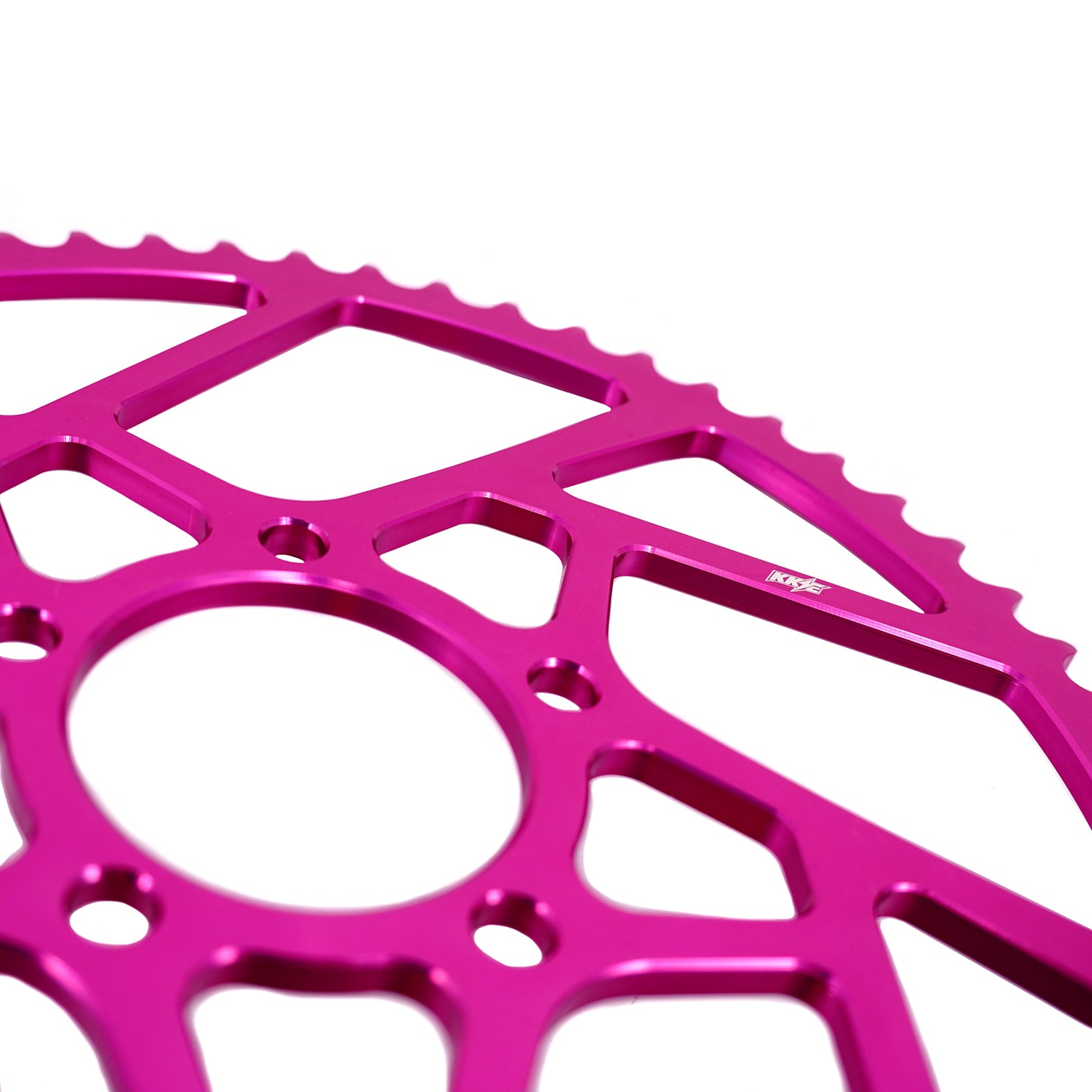 KKE Pink Purple Black Red and Blue Color Option of 58T Aluminum Sprocket For Sur Ron Light Bee-X For Segway, For Rawrr Mantis X