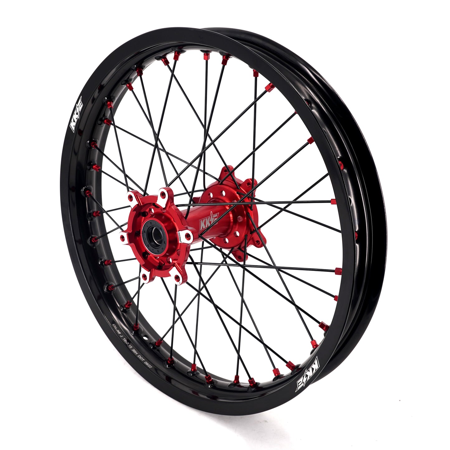 KKE 1.6*21" & 2.15*18" Electric Dirtbike Wheels Rim Fit For SurRon Ultra Bee 2023 Red