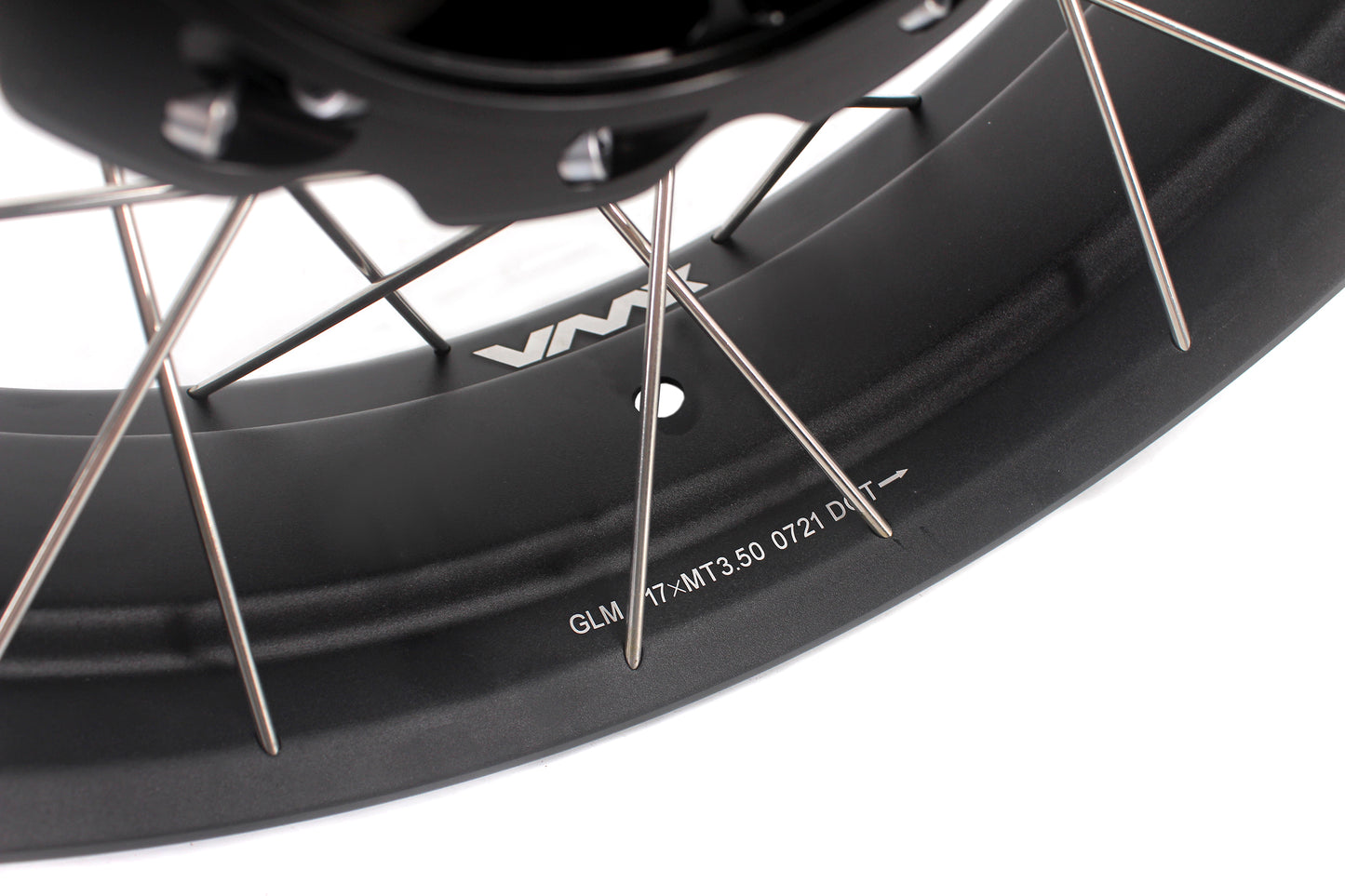 VMX-Racing 19-17in. Spoke Tubeless Wheels Fit For KTM390 Adventure Orange/White Fit For Husqvarna 401 2020 2020