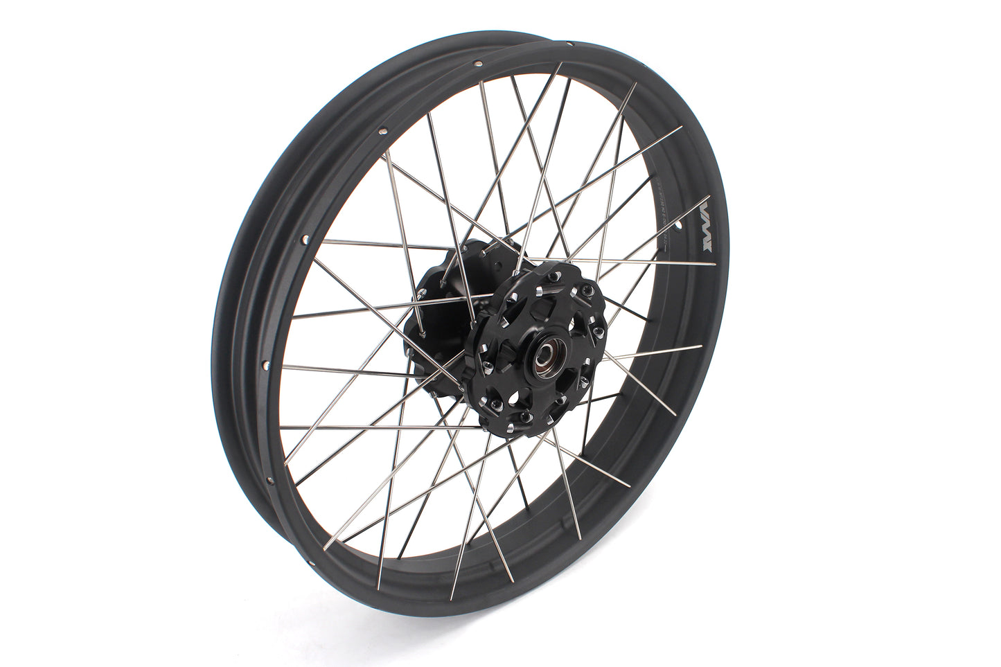 VMX-Racing 19-17in. Spoke Tubeless Wheels Fit For KTM390 Adventure Orange/White Fit For Husqvarna 401 2020 2021