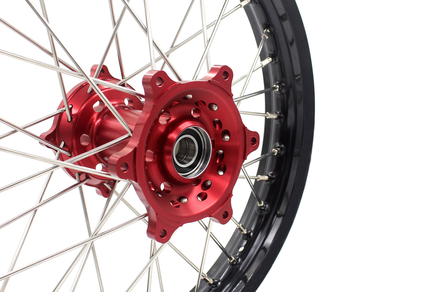 KKE 18 Inch Enduro Rear Wheel Rim for Husqvarna TE TC FE FC SMR TXC  2000-2013 Red Hub