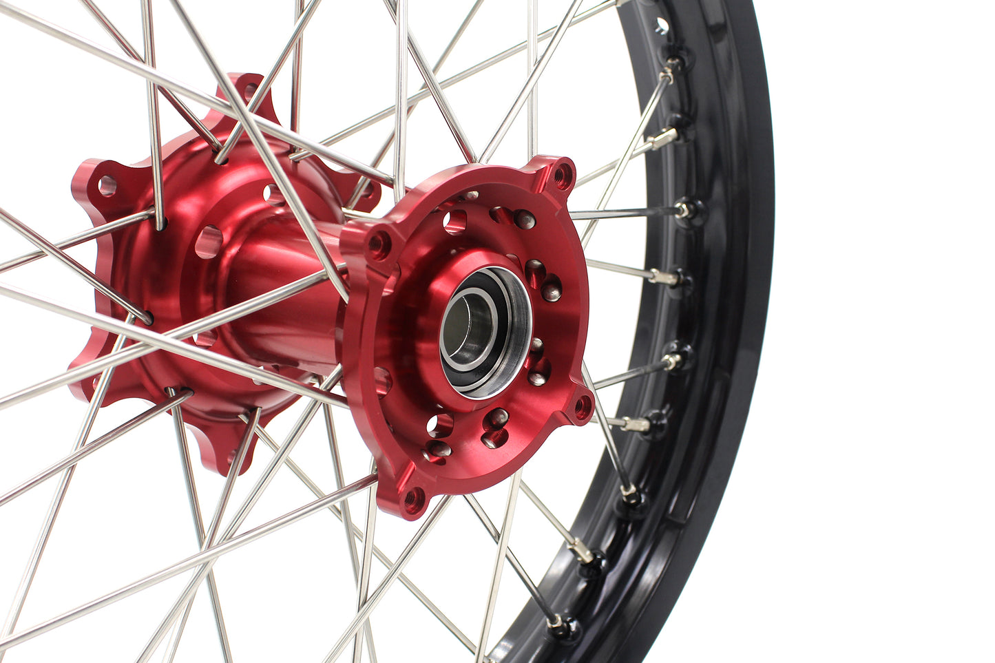 KKE 18 Inch Enduro Rear Wheel Rim for Husqvarna TE TC FE FC SMR TXC  2000-2013 Red Hub