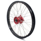 KKE 21 & 18 Enduro Wheels Rims for Husqvarna TE TC FE FC SMR TXC  2000-2013 Red Hubs