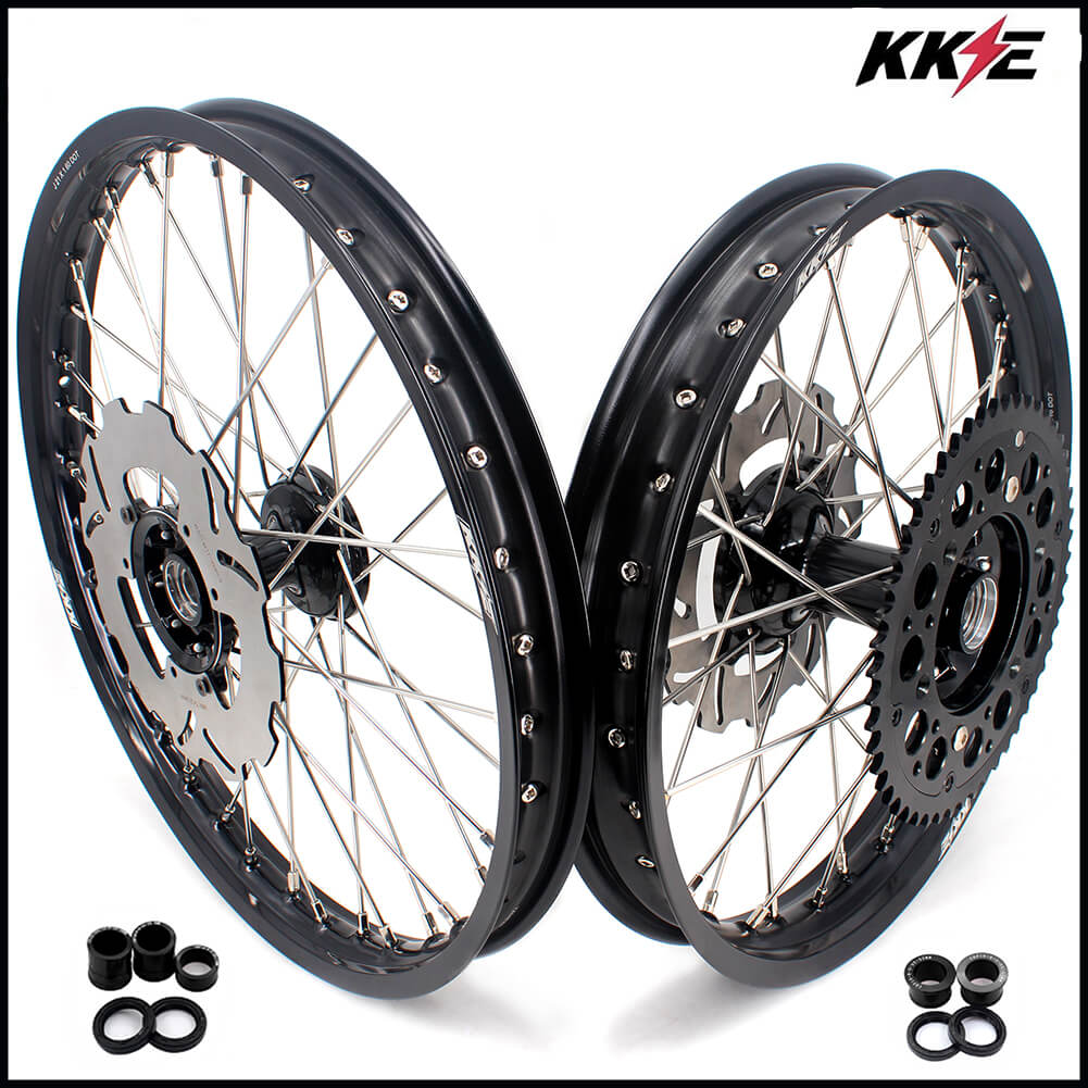 KKE 21" 19" Inch Dirt Bike Wheels Rim Set For HONDA CR125R 1998-2001 CR250R 1997-2001