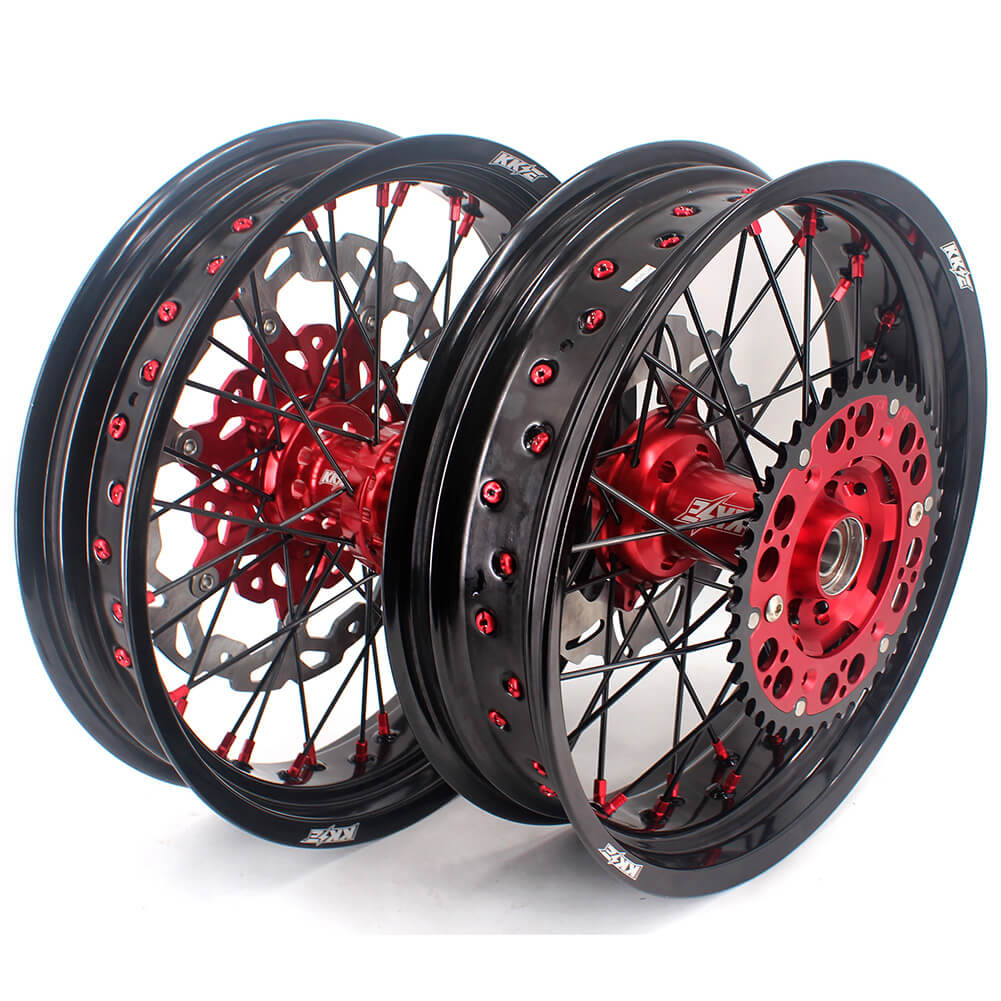 KKE 17 Inch Supermoto Wheels Fit for Honda CRF450L 2019-2021 CRF250R CRF450R 2024