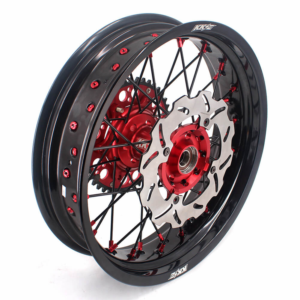 KKE 17 Inch Supermoto Wheels Fit for Honda CRF450L 2019-2021 CRF250R CRF450R 2024