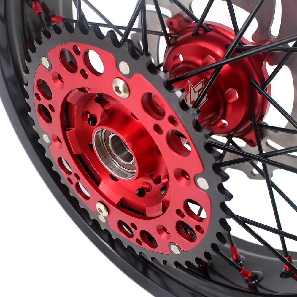 KKE 17 Inch Supermoto Wheels Fit for Honda CRF450L 2019-2021 CRF250R CRF450R 2024