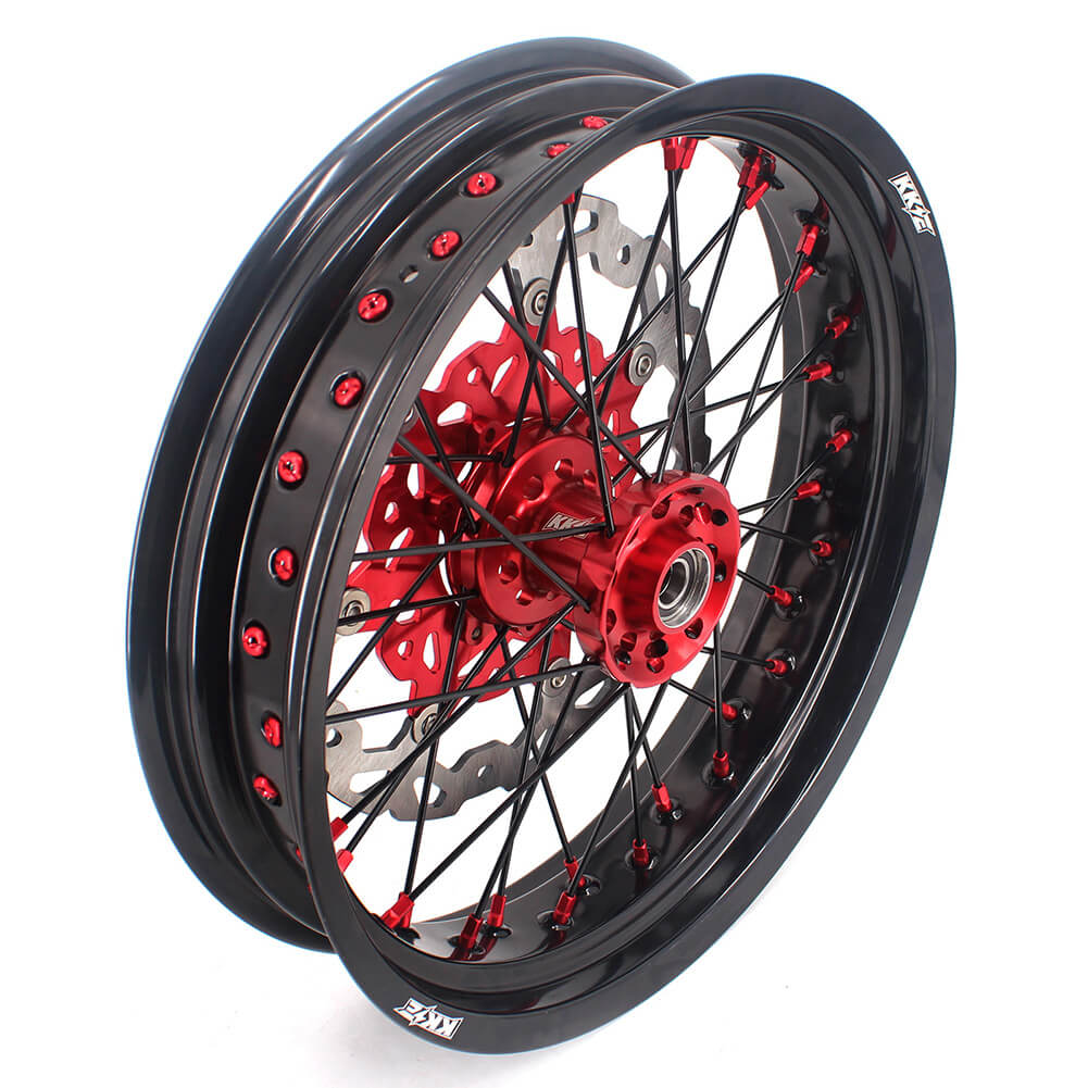 KKE 17 Inch Supermoto Wheels Fit for Honda CRF450L 2019-2021 CRF250R CRF450R 2024