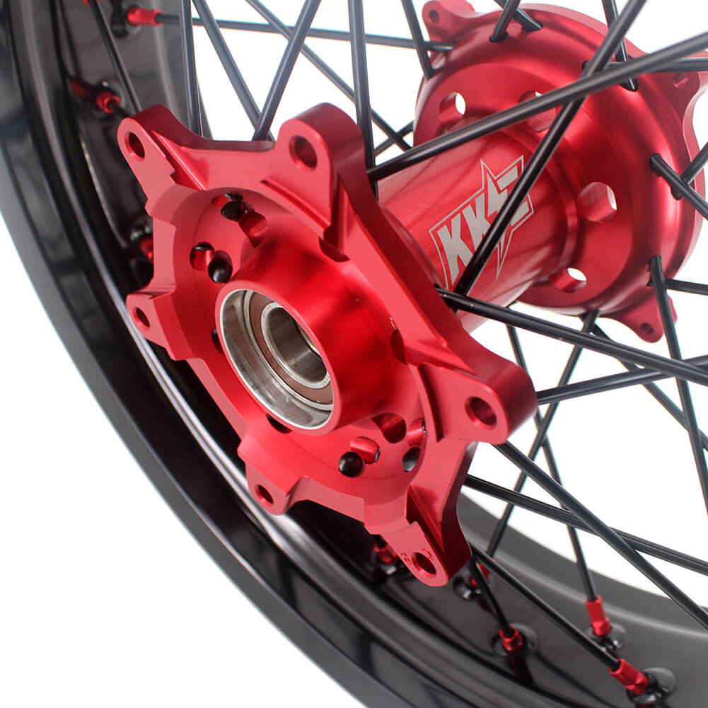 KKE 17 Inch Supermoto Wheels Fit for Honda CRF450L 2019-2021 CRF250R CRF450R 2024