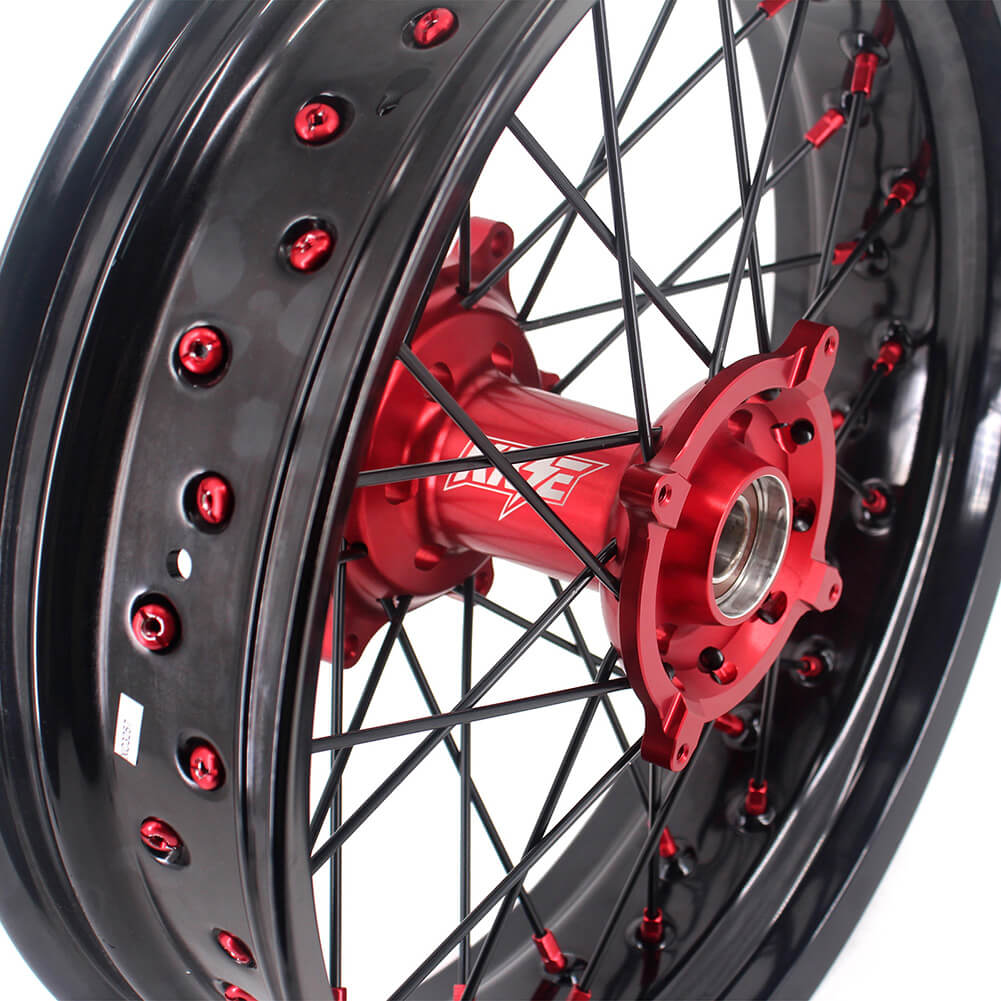 KKE 17 Inch Supermoto Wheels Fit for Honda CRF450L 2019-2021 CRF250R CRF450R 2024