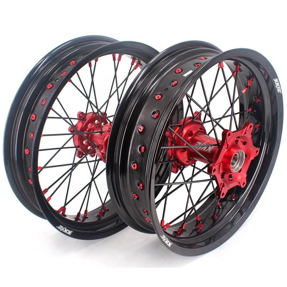 KKE 17 Inch Supermoto Wheels Fit for Honda CRF450L 2019-2021 CRF250R CRF450R 2024