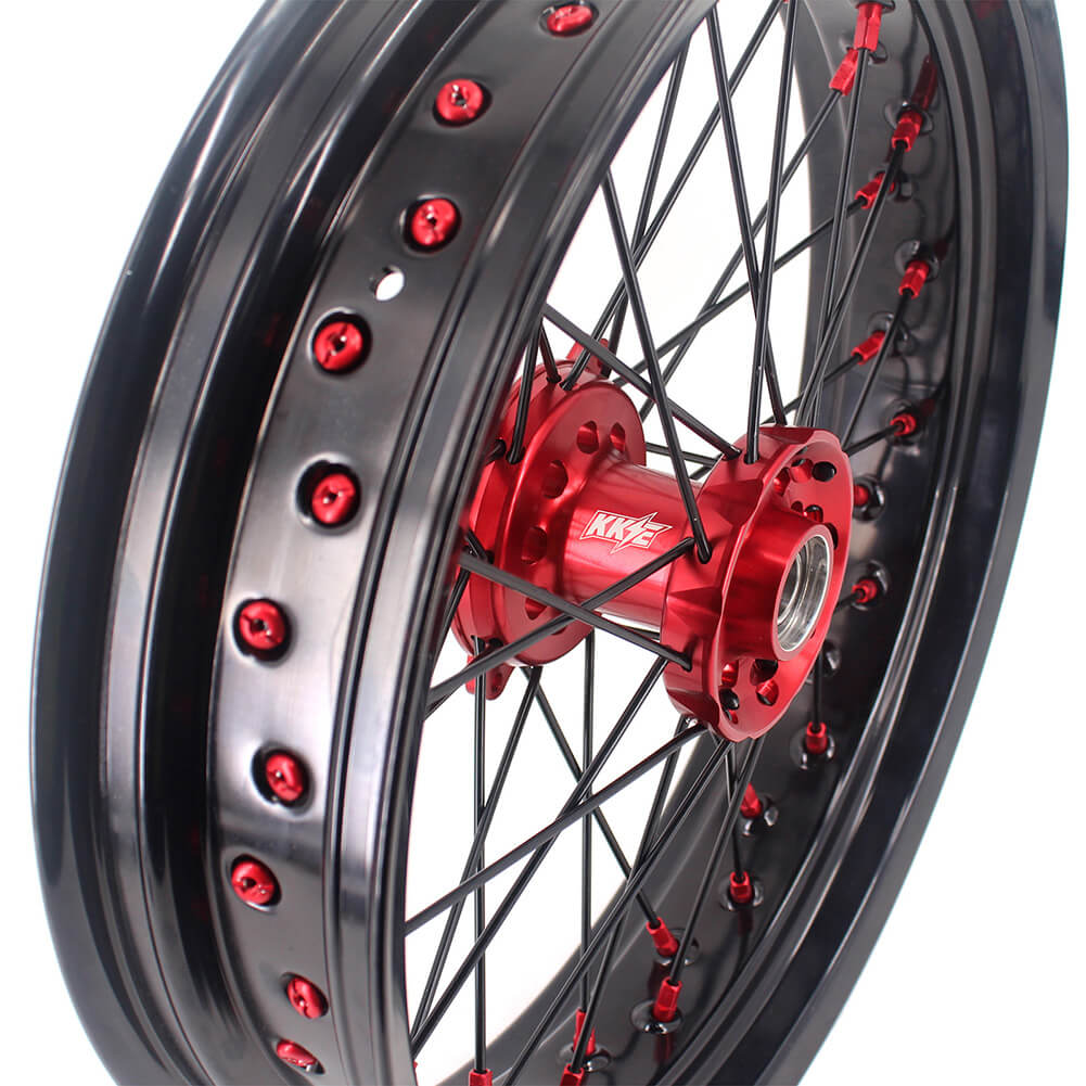 KKE 17 Inch Supermoto Wheels Fit for Honda CRF450L 2019-2021 CRF250R CRF450R 2024