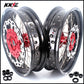 KKE 3.5 & 4.25 Cush Drive Supermoto Rims For HONDA XR650R 2000-2008 Red & Black