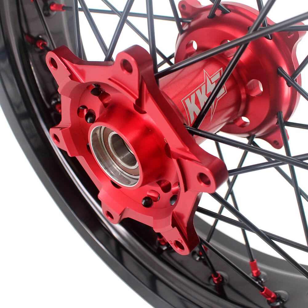 KKE 17 Inch Supermoto Wheels Fit for Honda CRF450L 2019-2021 CRF250R CRF450R 2024