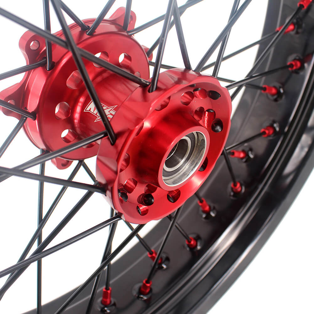 KKE 17 Inch Supermoto Wheels Fit for Honda CRF450L 2019-2021 CRF250R CRF450R 2024