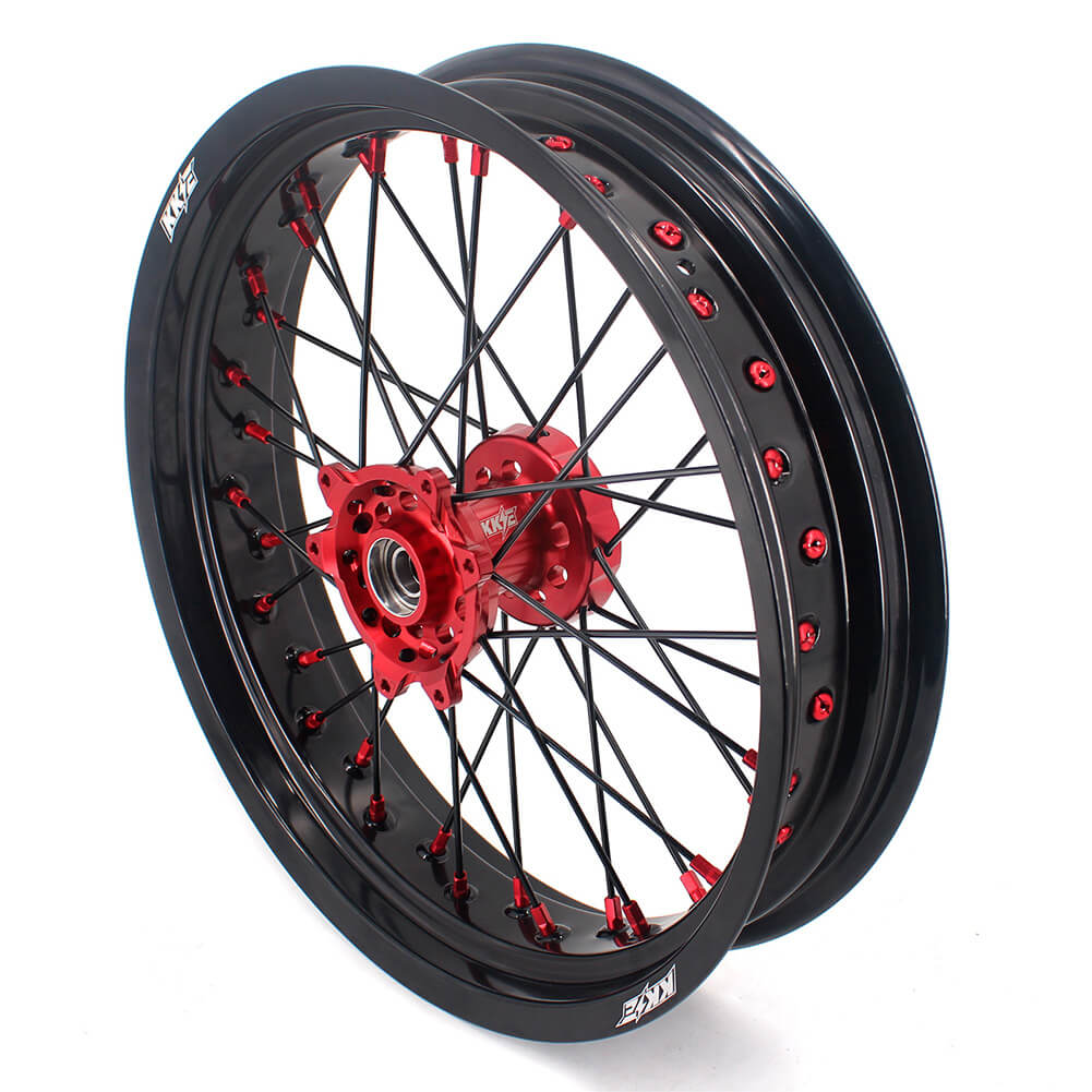 KKE 17 Inch Supermoto Wheels Fit for Honda CRF450L 2019-2021 CRF250R CRF450R 2024
