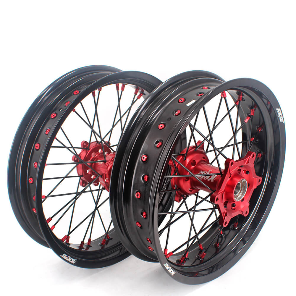 KKE 17 Inch Supermoto Wheels Fit for Honda CRF450L 2019-2021 CRF250R CRF450R 2024