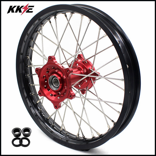 KKE 18 Inch Enduro Rear Wheel Rim for Husqvarna TE TC FE FC SMR TXC  2000-2013 Red Hub