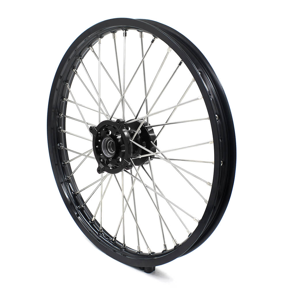 KKE 21 & 19 Wheels for HUSQVARNA TE TC FE FC SMR TXC 2000-2013 Black