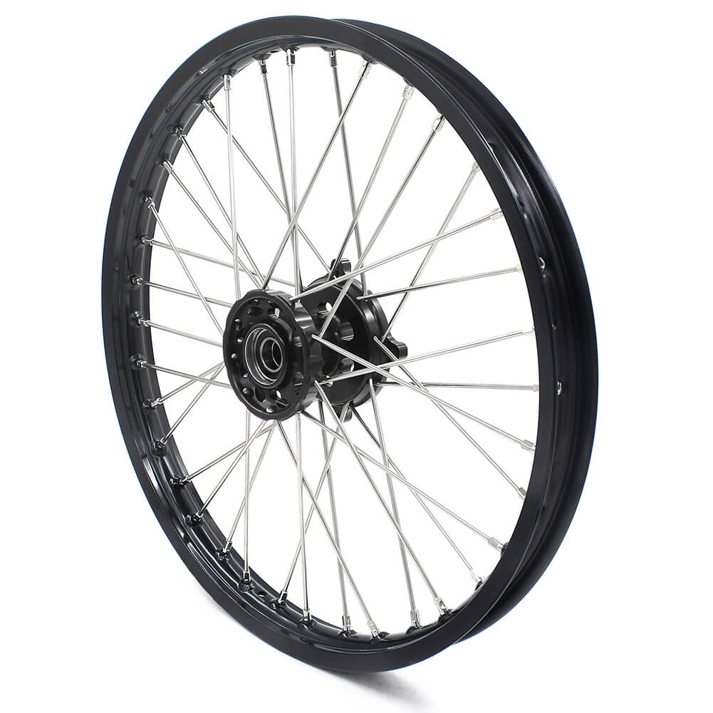 KKE 21 & 19 Wheels for HUSQVARNA TE TC FE FC SMR TXC 2000-2013 Black