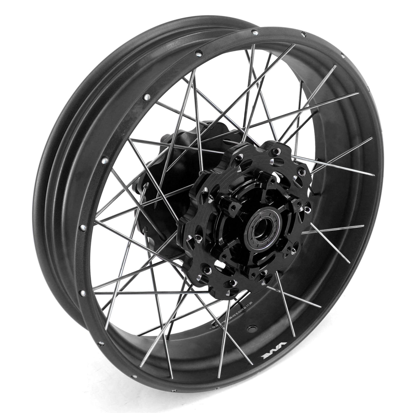 VMX 21" 18" Inch Alloy Tubeless Wheel Rims For KTM790 Adventure R 2019-2022 Black&Black