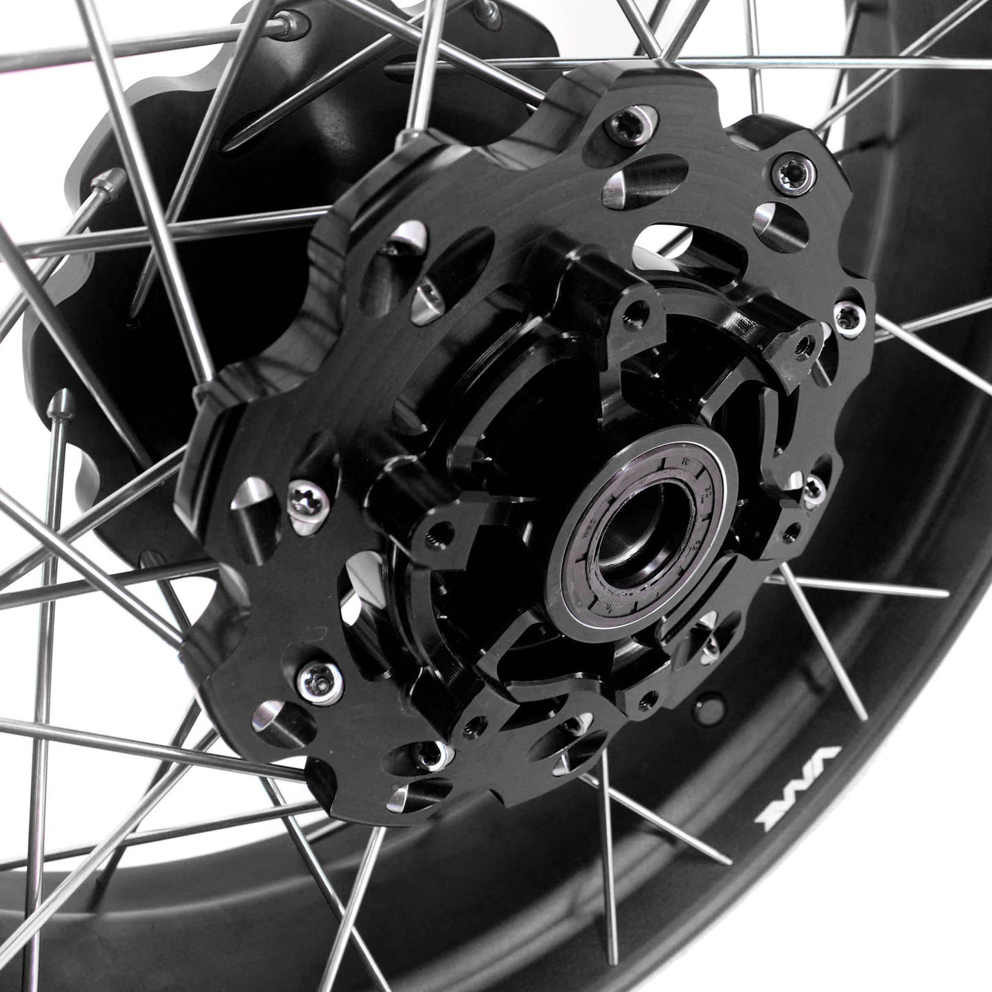 VMX 21" 18" Inch Alloy Tubeless Wheel Rims For KTM790 Adventure R 2019-2022 Black&Black