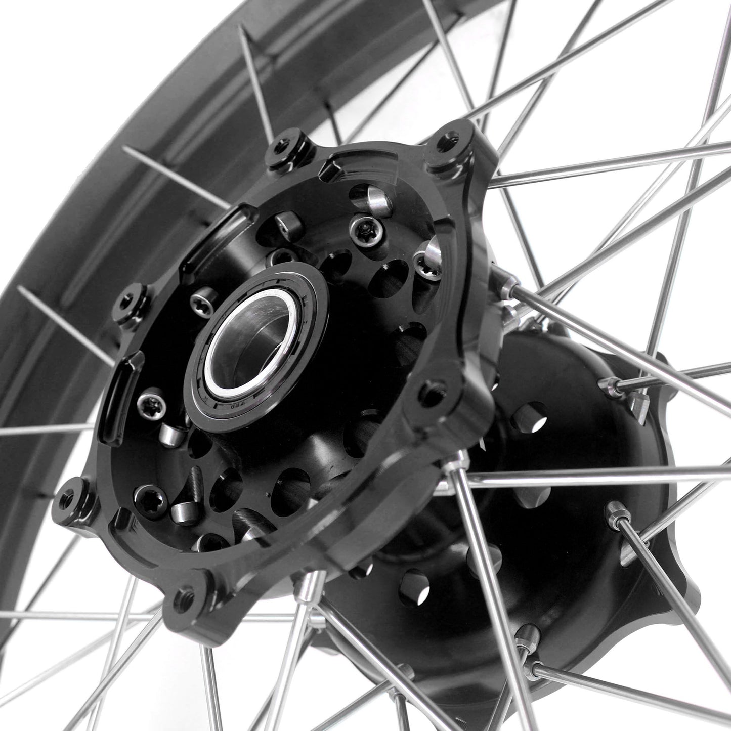 VMX 21" 18" Inch Alloy Tubeless Wheel Rims For KTM790 Adventure R 2019-2022 Black&Black
