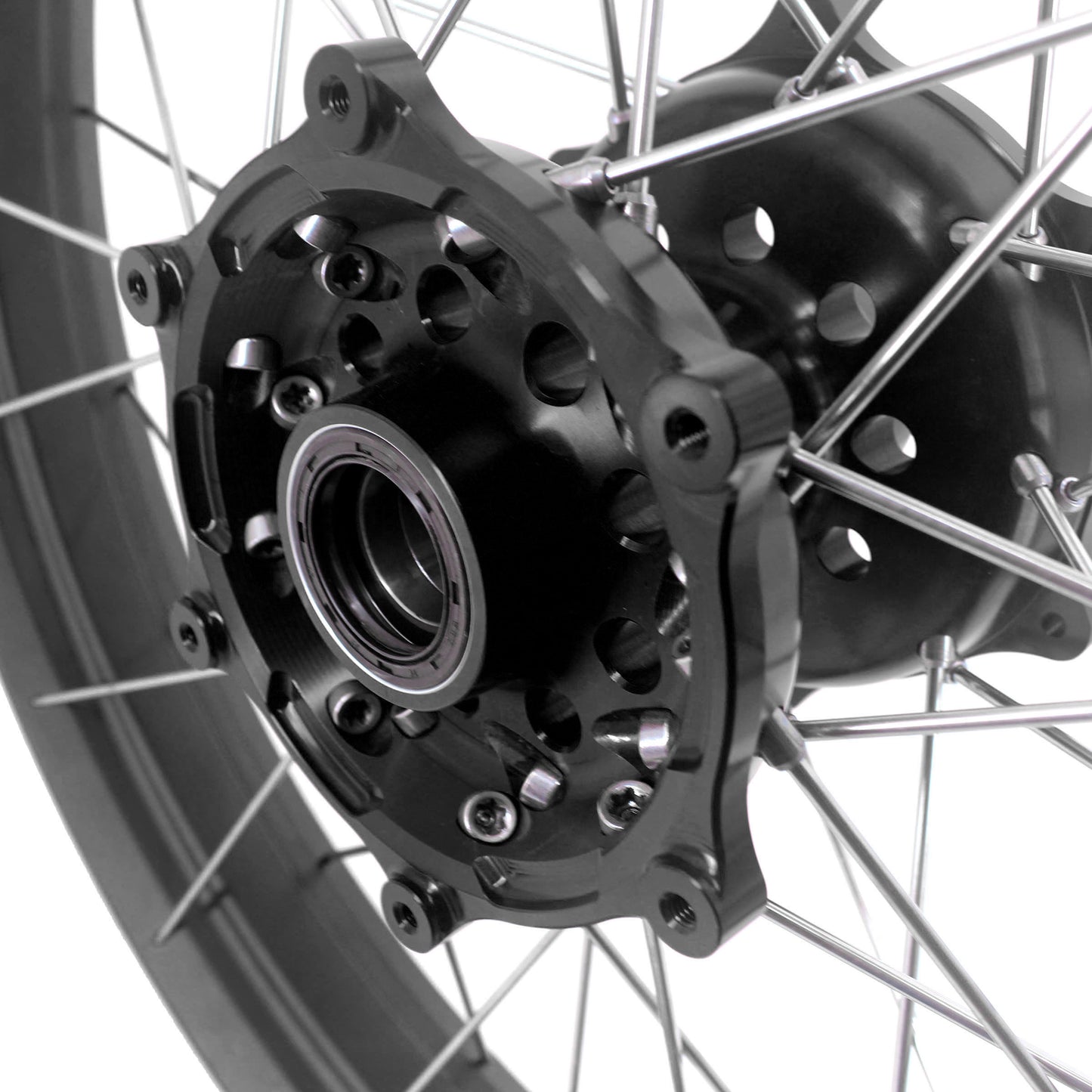 VMX 21" 18" Inch Alloy Tubeless Wheel Rims For KTM790 Adventure R 2019-2022 Black&Black