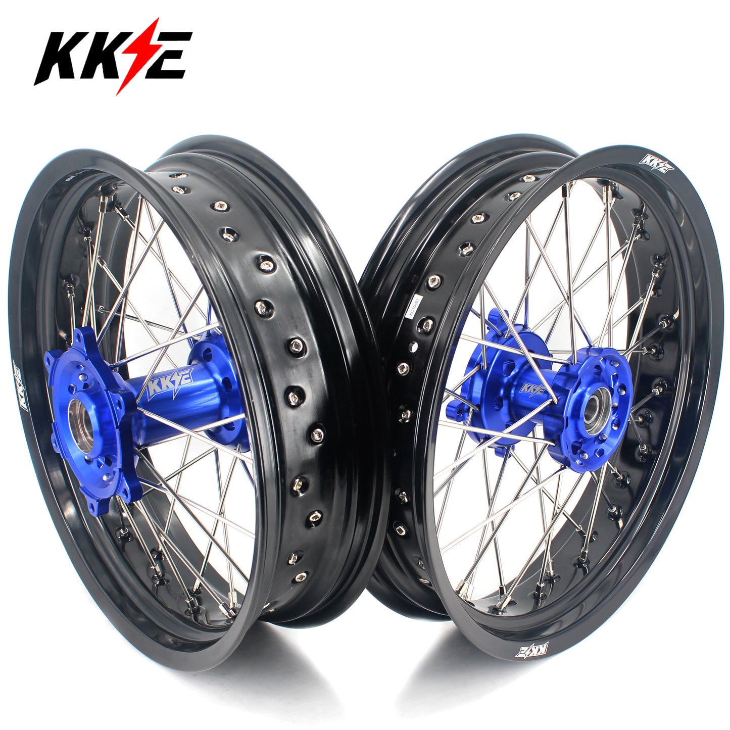 KKE 3.5*17 / 4.25*17 Supermoto Wheels Rim Set For SHERCO SER SEF All Model