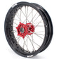KKE 3.5/4.25*17" CNC Supermoto Wheels Rims Set For Gas Gas EC 250/300 2004-2017
