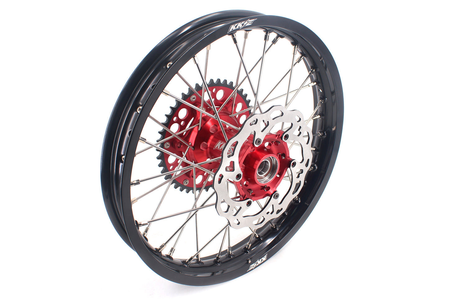KKE 21" 18" Enduro Spoked Wheels For GAS GAS EC MC EX 125-4550CC 2021-2024 Dirtbike Spoked Wheels Set