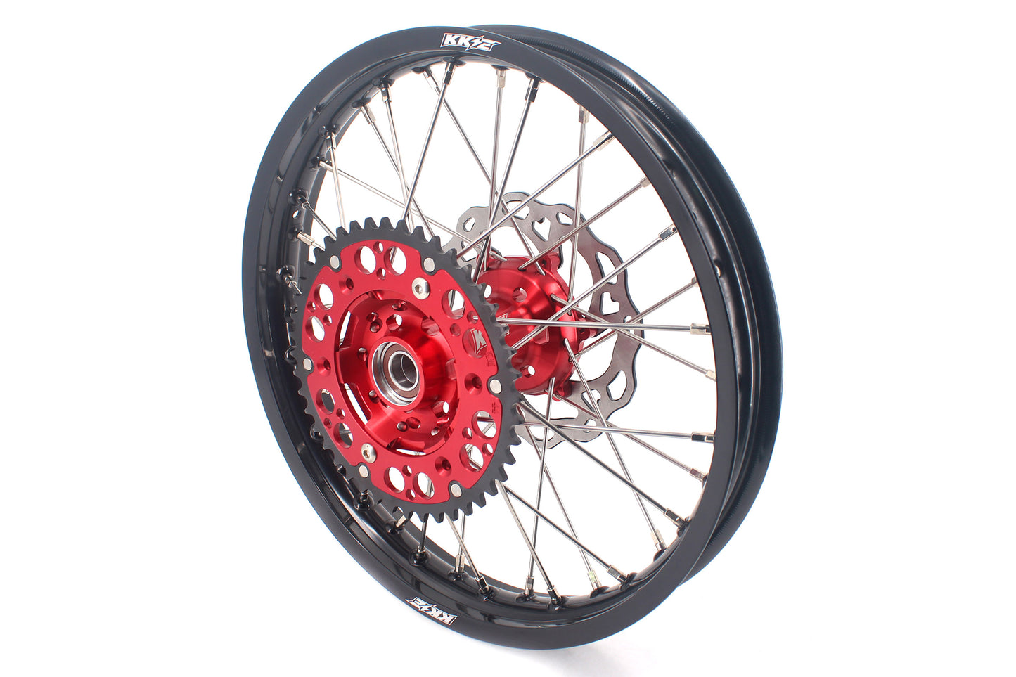 KKE 21" 18" Enduro Spoked Wheels For GAS GAS EC MC EX 125-4550CC 2021-2025 Dirtbike Spoked Wheels Set
