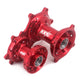 KKE OEM Size Front Rear Red Wheel Hub For Honda CRF250R 2014-2022 CRF450R 2013-2022
