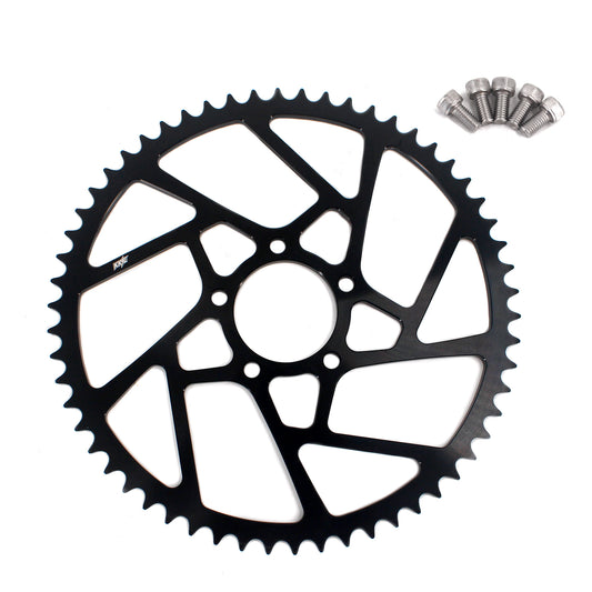 KKE Pink Purple Black Red and Blue Color Option of 58T Aluminum Sprocket For Sur Ron Light Bee-X For Segway, For Rawrr Mantis X
