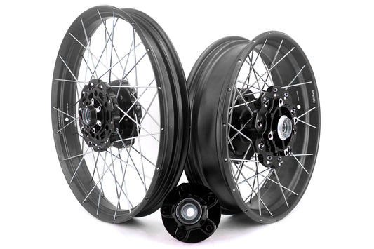 VMX 19 & 17 Tubeless Rims Fit Honda Africa Twin CRF1100L 2020-2023 Black Rims
