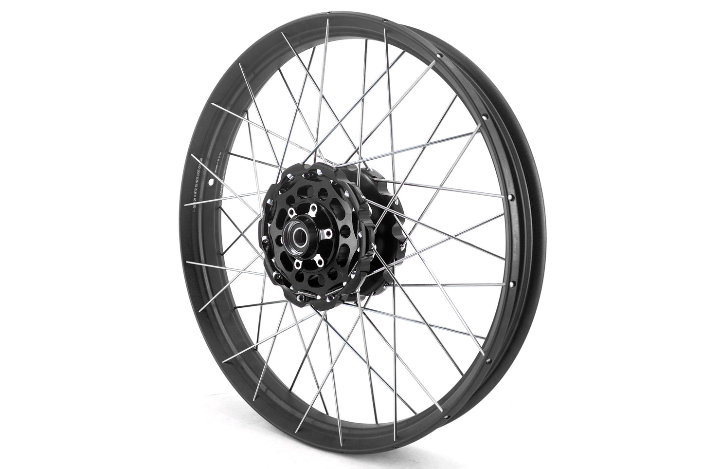 VMX 19 & 17 Tubeless Rims Fit Honda Africa Twin CRF1000L 2016-2020 Black Rims