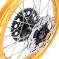 KKE 21 & 19 Dirt Bike Gold Rims for Suzuki RM125 2001-2007 RM250 2008