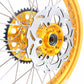 KKE 21 & 19 GLM Gold Wheels for SUZUKI RM125 RM250 1996-2000