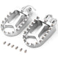 KKE CNC BILLET FOOTPEGS PEDALS FOR KTM 125-530 2001-2015 HUSABERG FE 450 570 08-14 ORANGE BLUE BLACK SILVER - KKE Racing