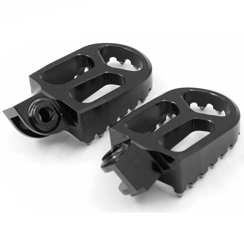KKE CNC BILLET FOOTPEGS PEDALS FOR KTM 125-530 2001-2015 HUSABERG FE 450 570 08-14 ORANGE BLUE BLACK SILVER - KKE Racing