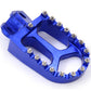 KKE CNC BILLET FOOTPEGS PEDALS FOR KTM 125-530 2001-2015 HUSABERG FE 450 570 08-14 ORANGE BLUE BLACK SILVER - KKE Racing