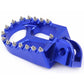 KKE CNC BILLET FOOTPEGS PEDALS FOR KTM 125-530 2001-2015 HUSABERG FE 450 570 08-14 ORANGE BLUE BLACK SILVER - KKE Racing