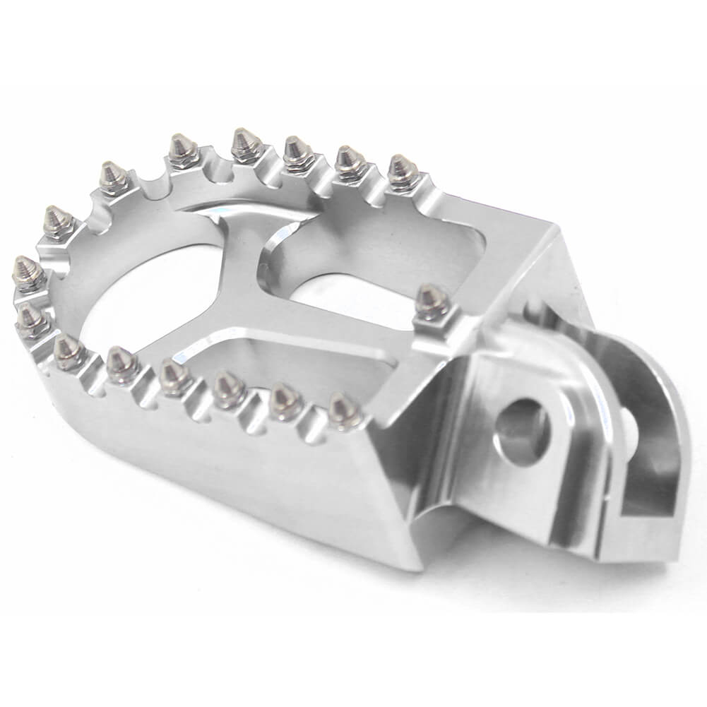 KKE CNC BILLET FOOTPEGS PEDALS FOR KTM 125-530 2001-2015 HUSABERG FE 450 570 08-14 ORANGE BLUE BLACK SILVER - KKE Racing