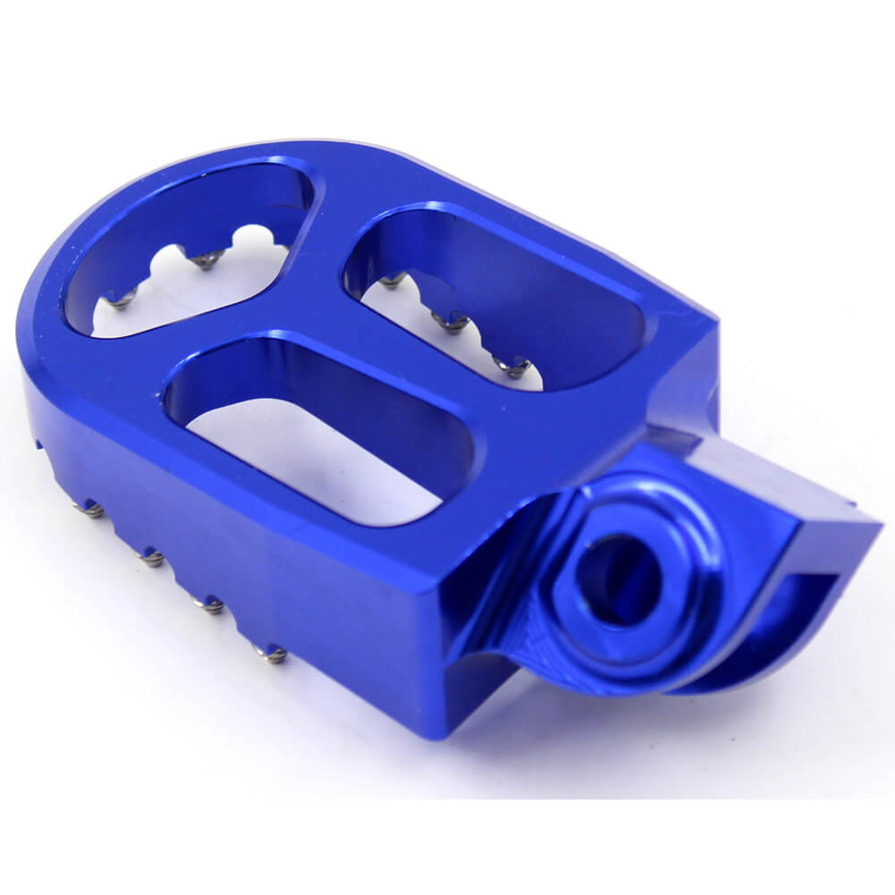 KKE CNC BILLET FOOTPEGS PEDALS FOR KTM 125-530 2001-2015 HUSABERG FE 450 570 08-14 ORANGE BLUE BLACK SILVER - KKE Racing
