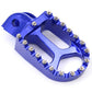 KKE CNC BILLET FOOTPEGS PEDALS FOR KTM 125-530 2001-2015 HUSABERG FE 450 570 08-14 ORANGE BLUE BLACK SILVER - KKE Racing