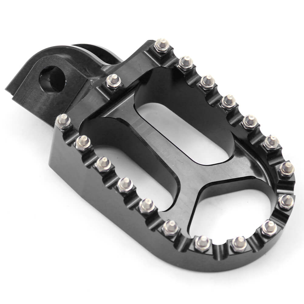 KKE CNC BILLET FOOTPEGS PEDALS FOR KTM 125-530 2001-2015 HUSABERG FE 450 570 08-14 ORANGE BLUE BLACK SILVER - KKE Racing