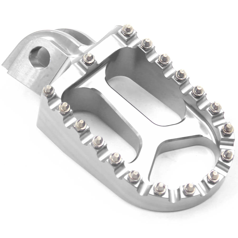 KKE CNC BILLET FOOTPEGS PEDALS FOR KTM 125-530 2001-2015 HUSABERG FE 450 570 08-14 ORANGE BLUE BLACK SILVER - KKE Racing
