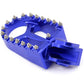 KKE CNC BILLET FOOTPEGS PEDALS FOR KTM 125-530 2001-2015 HUSABERG FE 450 570 08-14 ORANGE BLUE BLACK SILVER - KKE Racing